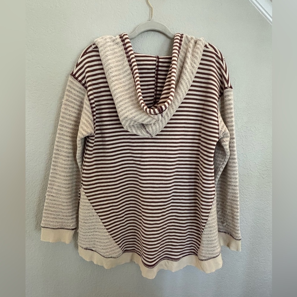 Free People “walk the line” hoodie - Picture 5 of 6